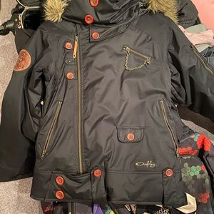 Oakley Gretchen bleiler snowboard jacket size XS